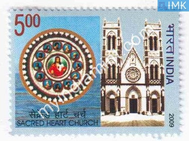 India 2009 MNH Sacred Heart Church - buy online Indian stamps philately - myindiamint.com