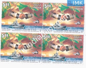 India 2008 MNH Navy Day (Block B/L 4) - buy online Indian stamps philately - myindiamint.com