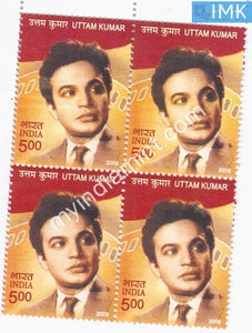 India 2009 MNH Uttam Kumar (Block B/L 4) - buy online Indian stamps philately - myindiamint.com