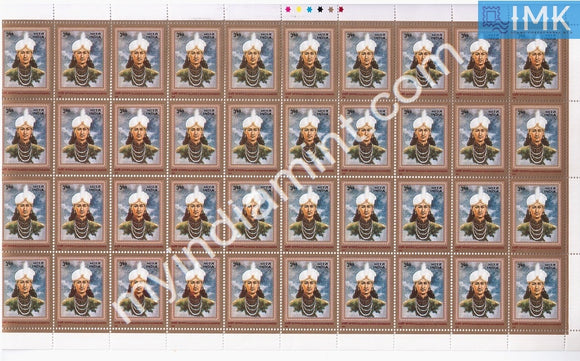 India 2000 MNH Historical Personalitites Set of 4v (Full Sheet) - buy online Indian stamps philately - myindiamint.com