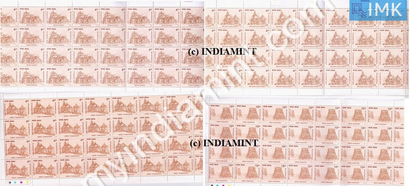 India 2001 MNH Temple Architecture Set of 4v (Full Sheet) - buy online Indian stamps philately - myindiamint.com