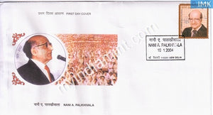 India 2004 MNH Nani Ardeshir Palkhivala (FDC) - buy online Indian stamps philately - myindiamint.com