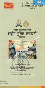 India 2008 Sardar Vallabhbhai Patel Police Academy Set of 2v (Cancelled Brochure) - buy online Indian stamps philately - myindiamint.com