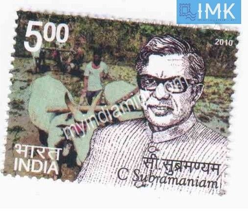 India 2010 MNH C. Subramaniam - buy online Indian stamps philately - myindiamint.com