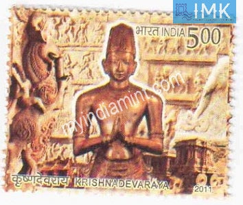 India 2011 MNH Krishnadevaraya - buy online Indian stamps philately - myindiamint.com