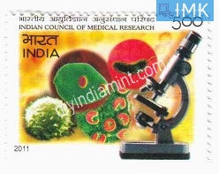 India 2011 MNH Indian Council Of Medical Research - buy online Indian stamps philately - myindiamint.com
