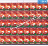 India 2010 MNH Commonwealth Games Set Of 4v (Full Sheet) - buy online Indian stamps philately - myindiamint.com
