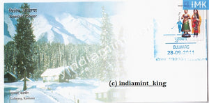 India 2011 Special Cover Gumarg Srinagar #SP6 - buy online Indian stamps philately - myindiamint.com