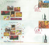 India 2016 Special Cover World Stamp Show - New York India - Set of 18 #SP10 - buy online Indian stamps philately - myindiamint.com