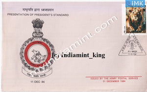 India Army Cover 1984 9th Squadron Air Force Presentation of Presidents Standard #A5 - buy online Indian stamps philately - myindiamint.com