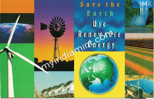 India 2007 Pack on Renewable Energy #B4 (Contains 1fdc+1brochure+1ms+1setenant)