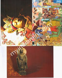India 2007 Buddha Set of 6 Maxim Cards all Cancelled #M1