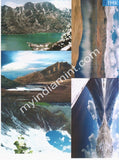 India 2006 Himalayan Lakes Set of 5 Max Cards all Cancelled #M1