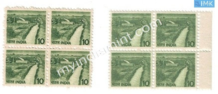 India Definitive 6th Series Irrigation Error Set of 2 color variety in block #ER6