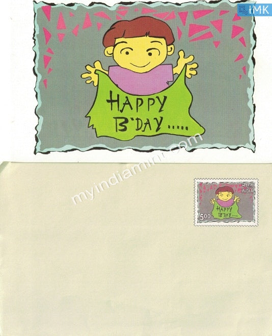 India Greetings Envelope Happy Birthday Vaiety 6 #SP15