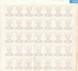 India 1995 Sir Chhoturam (Full Sheet) Minor Stains as per scan