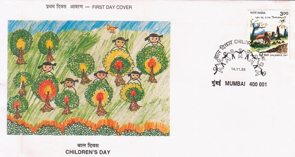 India 1999 National Children's Day (FDC)