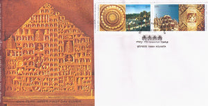 India 2009 Ranakpur and Dilwara Temple 2v (Fdc)
