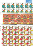 India 2010 Astrological Signs Set of 12 Sheets (Full Sheets)