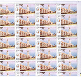 India 2010 Postal Heritage Buildings (Full Sheet) 6v Set MNH