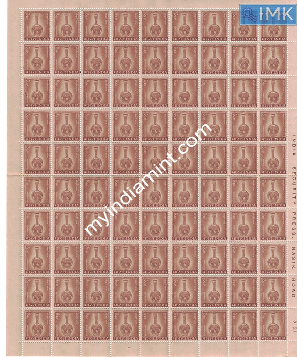 India Definitive 4th Series Bidriware MNH Very Rare Sheet of 90 stamps variety (Full Sheet)