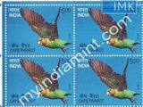 India 2016 MNH Exotic Birds 6v Set (Block B/L4)