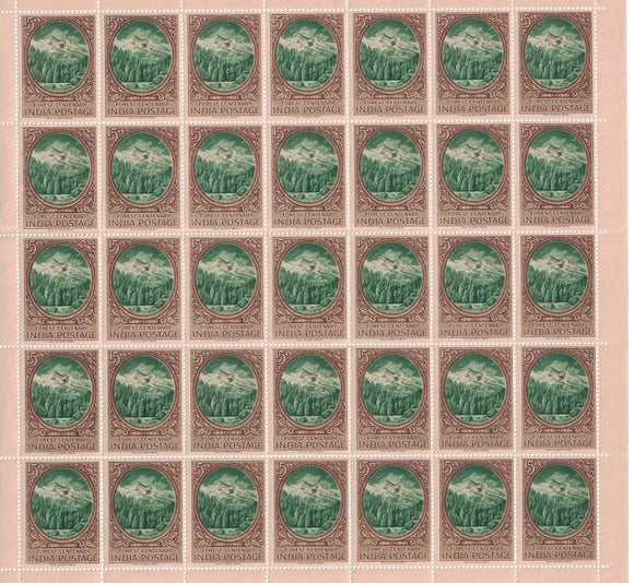 India 1961 Scientific Forestry MNH (Full Sheet) Rare Sheet