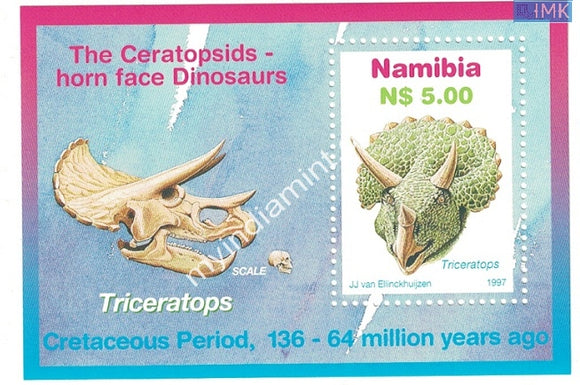 Namibia Triceratops Fossil Ms