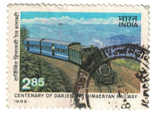 India 1982 Darjeeling Himalayan Railway Used