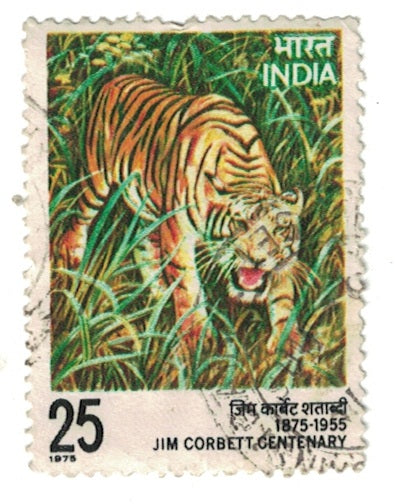India 1976 Jim Corbett Tiger Used